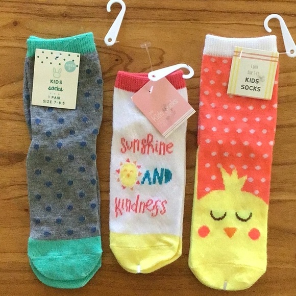 None Other - Kids Colorful Socks Set - NWT